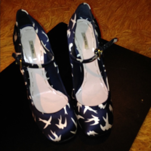 MIU MIU SPARROW MARY JANE HEELS - Picture 6 of 7